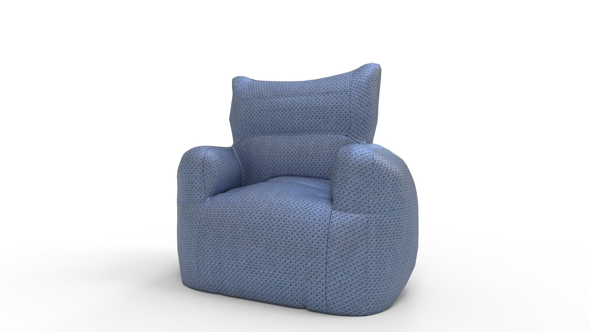 Bean Bag Chair 3D model_2