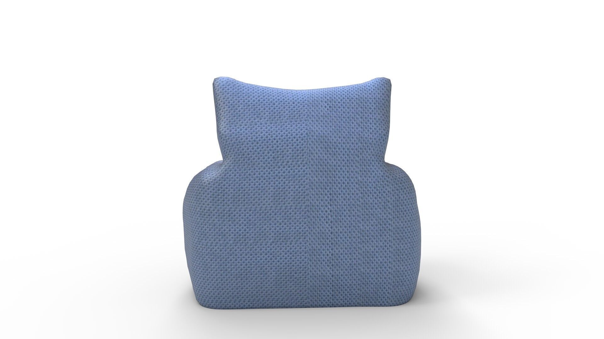 Bean Bag Chair 3D model_5