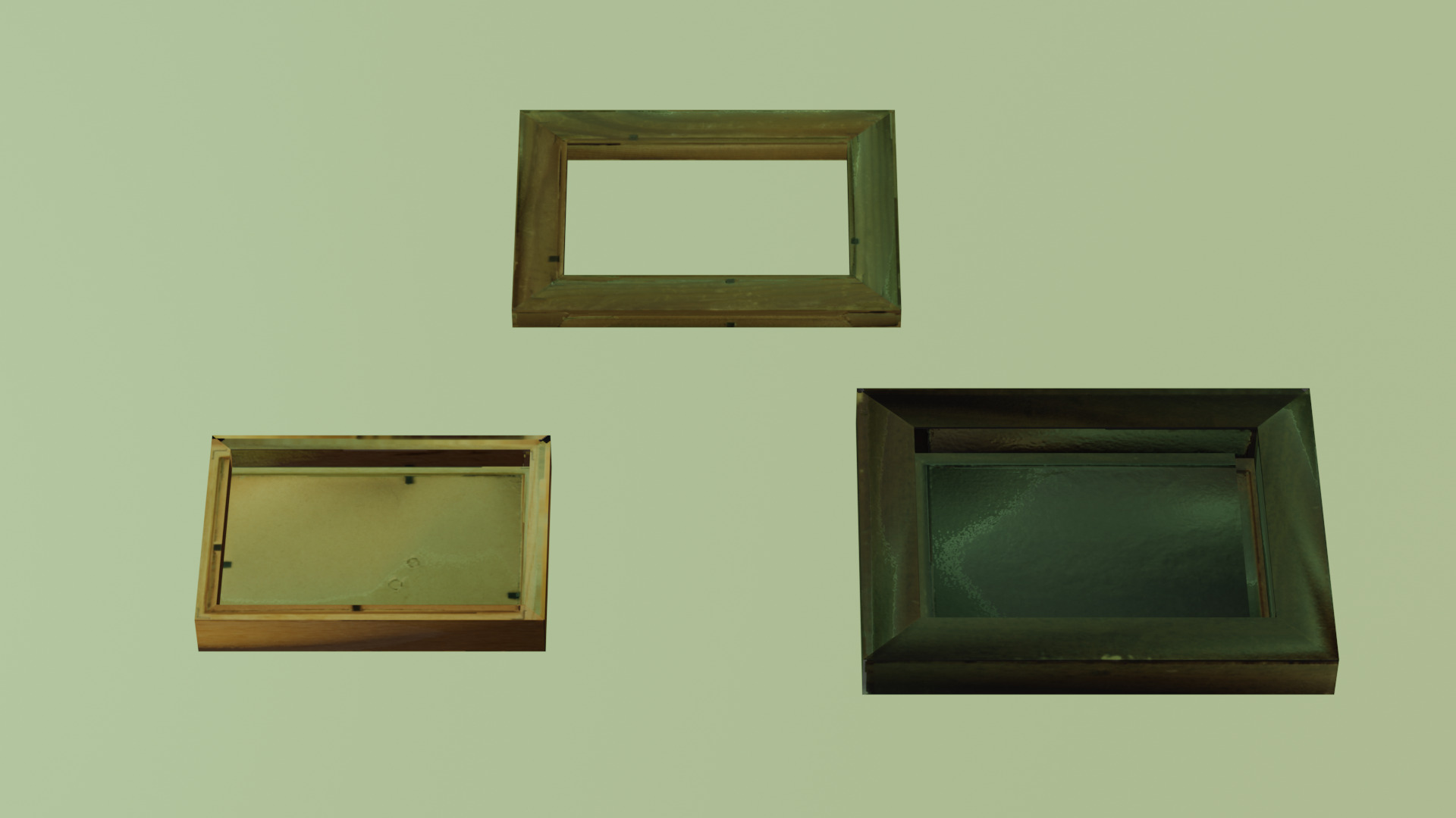 Handcrafted Low Poly Decorative Props Set Low-poly 3D model_6