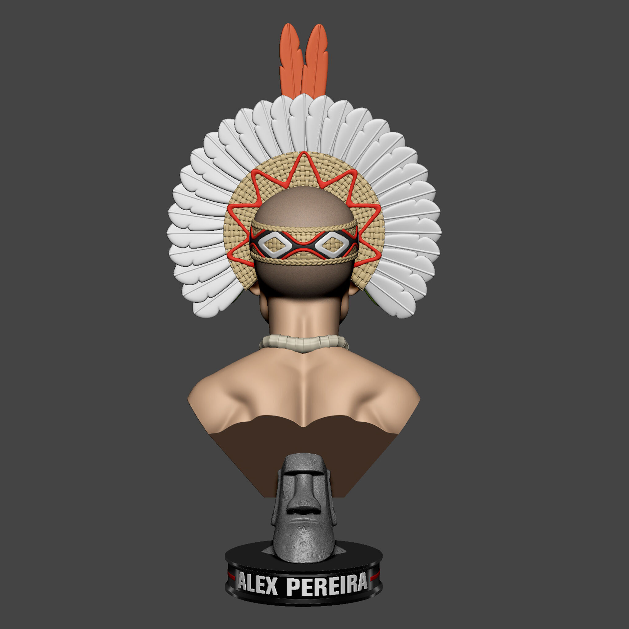 Alex Poatan Pereira 3D print model_4