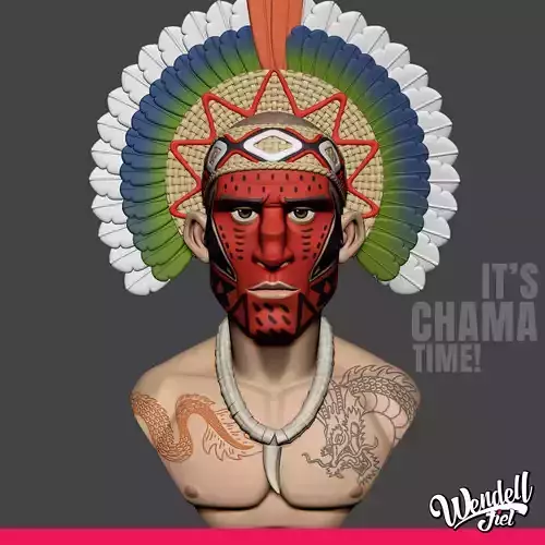 Alex Poatan Pereira 3D print model