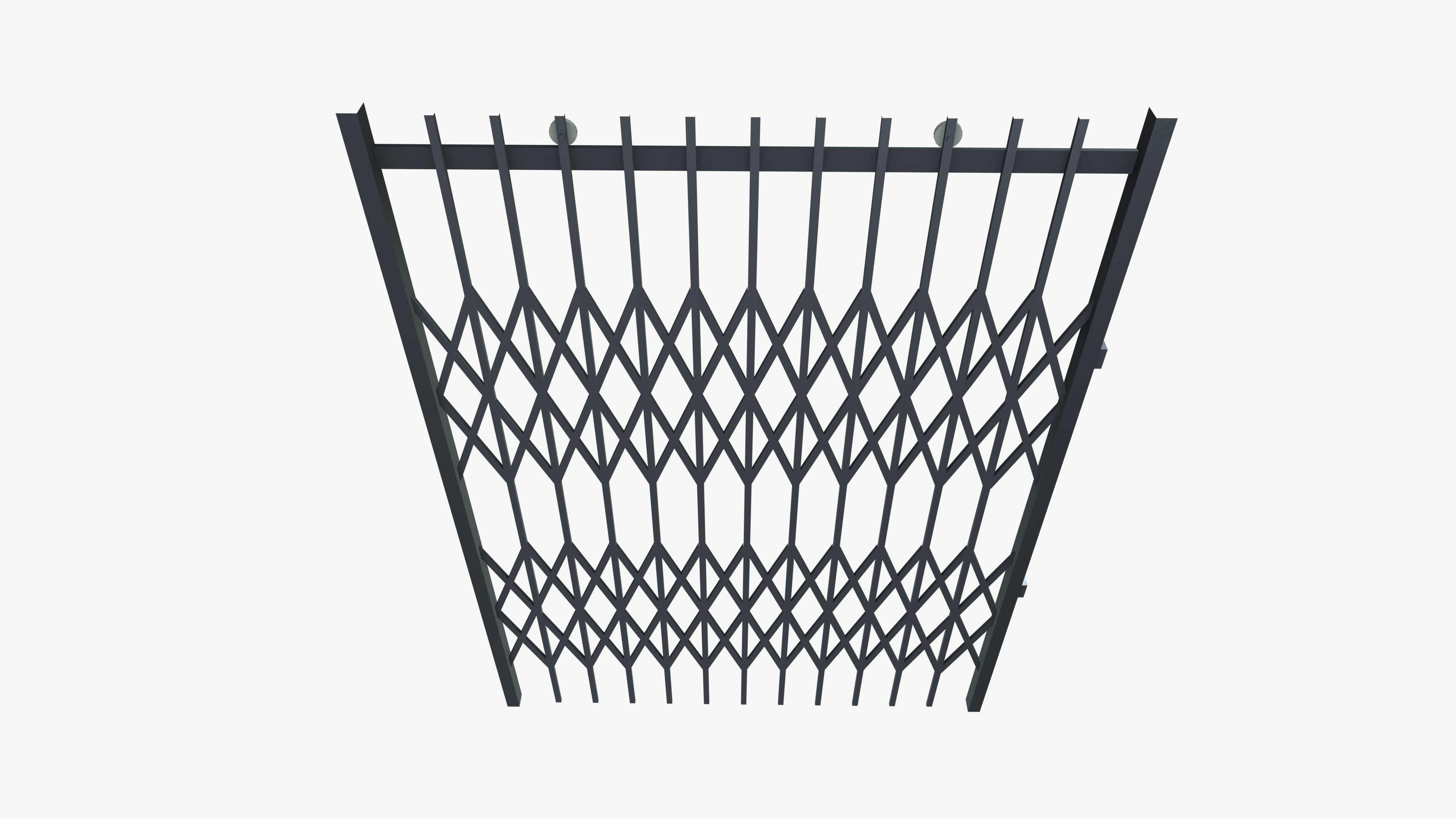 Sliding Gate 3D model_5