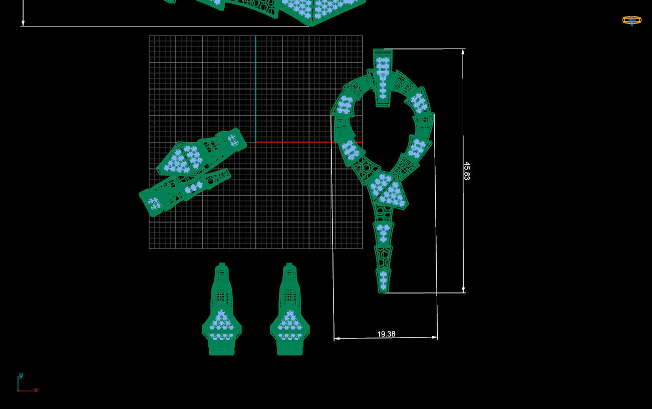 bulgari set 3D print model_8