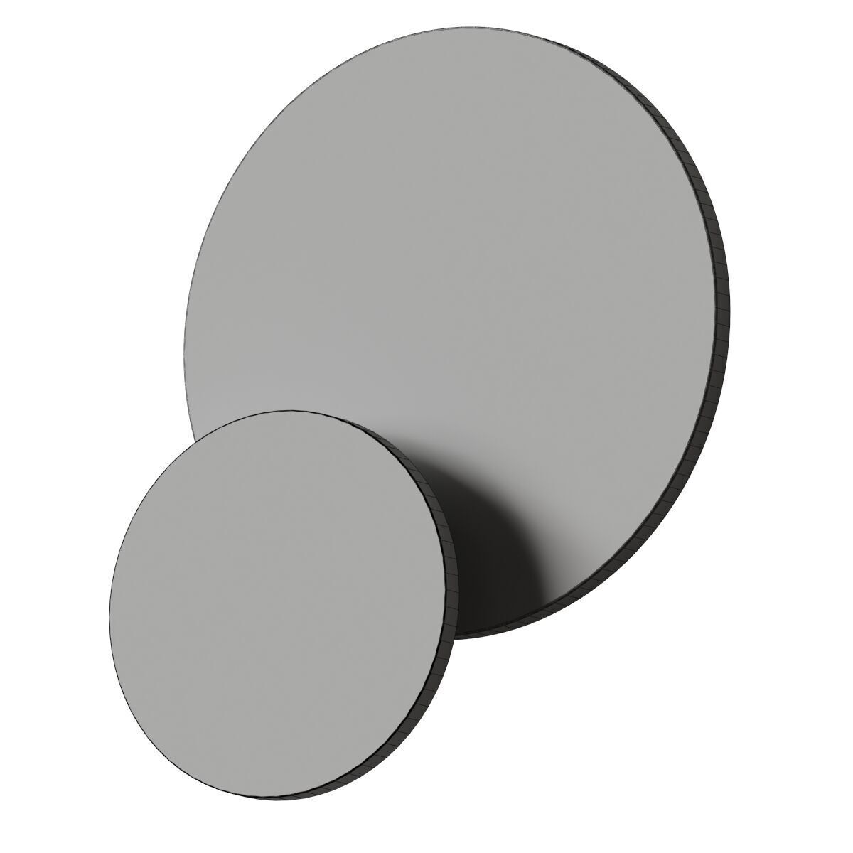 Sforzin - Black and white applique 3D model_2