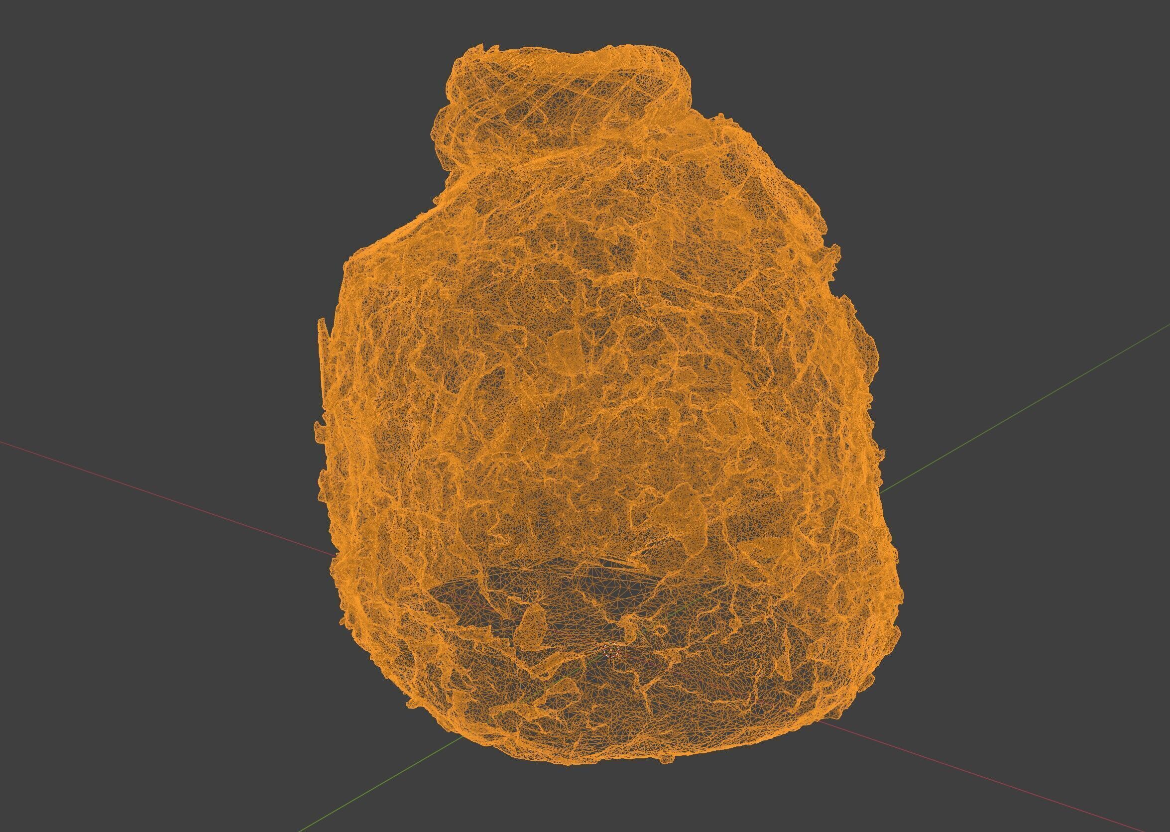 cake white chocolate 3D model_7