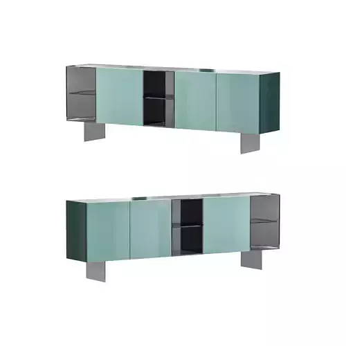 36e8 Glass Sideboard