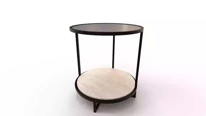 Harlow Round End Table