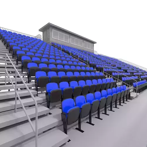 Bleachers 43 3D model