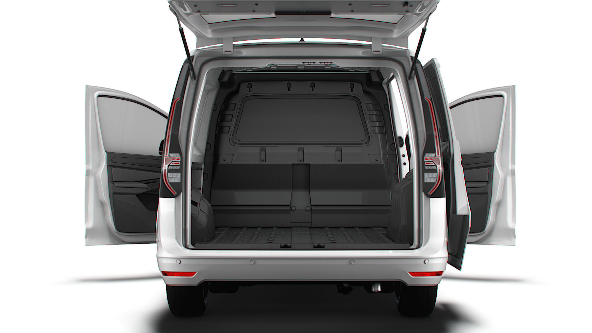 VW Caddy Cargo LWB Valve HQ Interior 2025 3D model_29