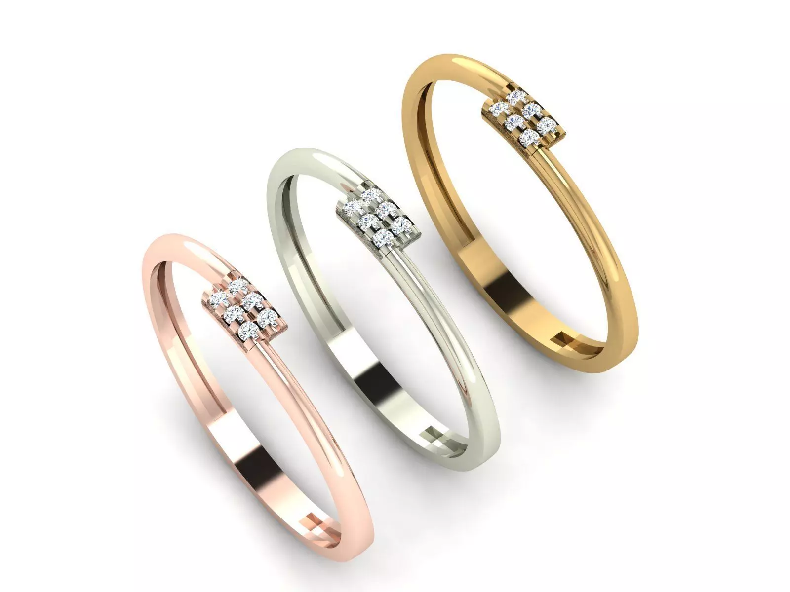 Minimal Ring 3D print model_0