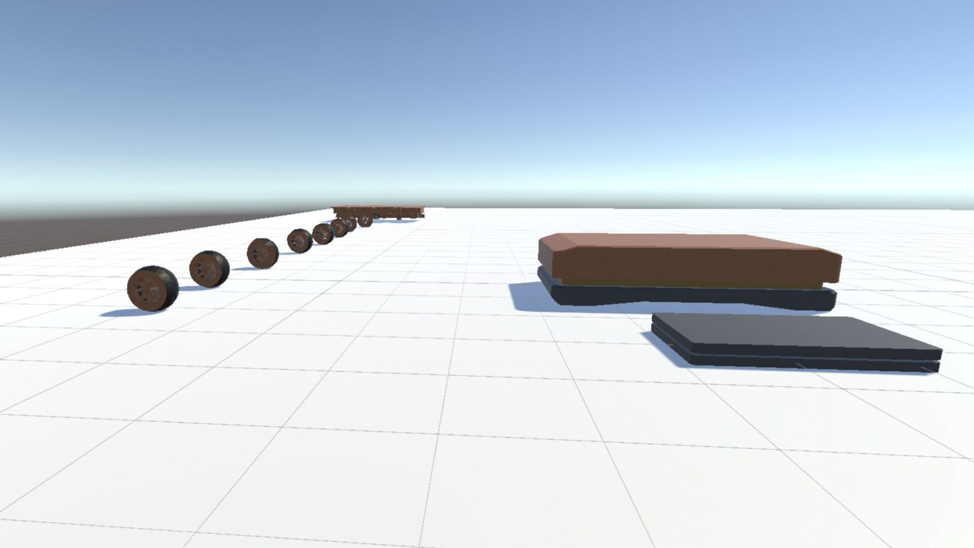 Low Robo Platform Pack Low-poly 3D model_7