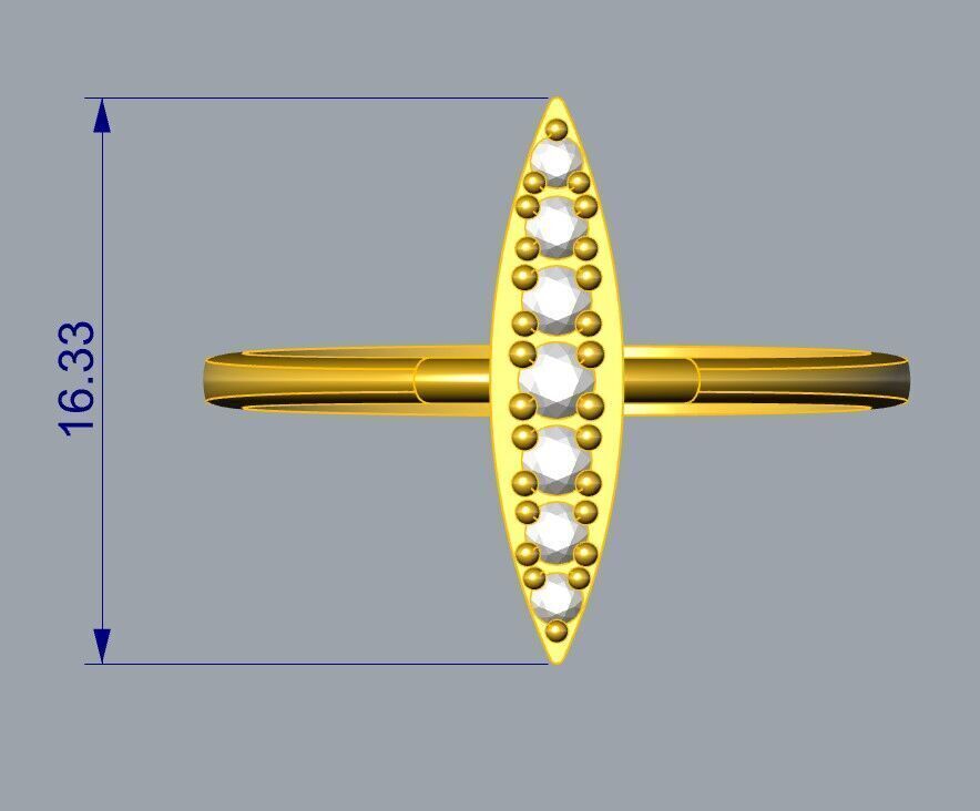 Minimal Ring 3D print model_2
