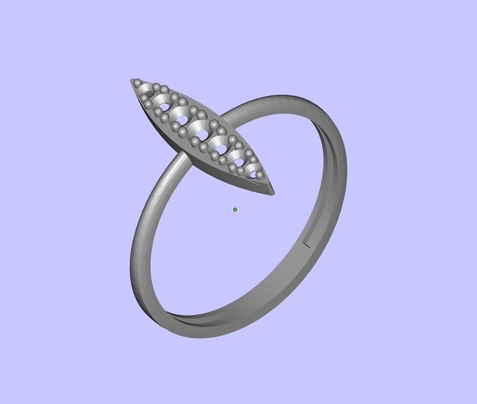 Minimal Ring 3D print model_1