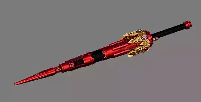 Ohger Lance and Crown 3D print model