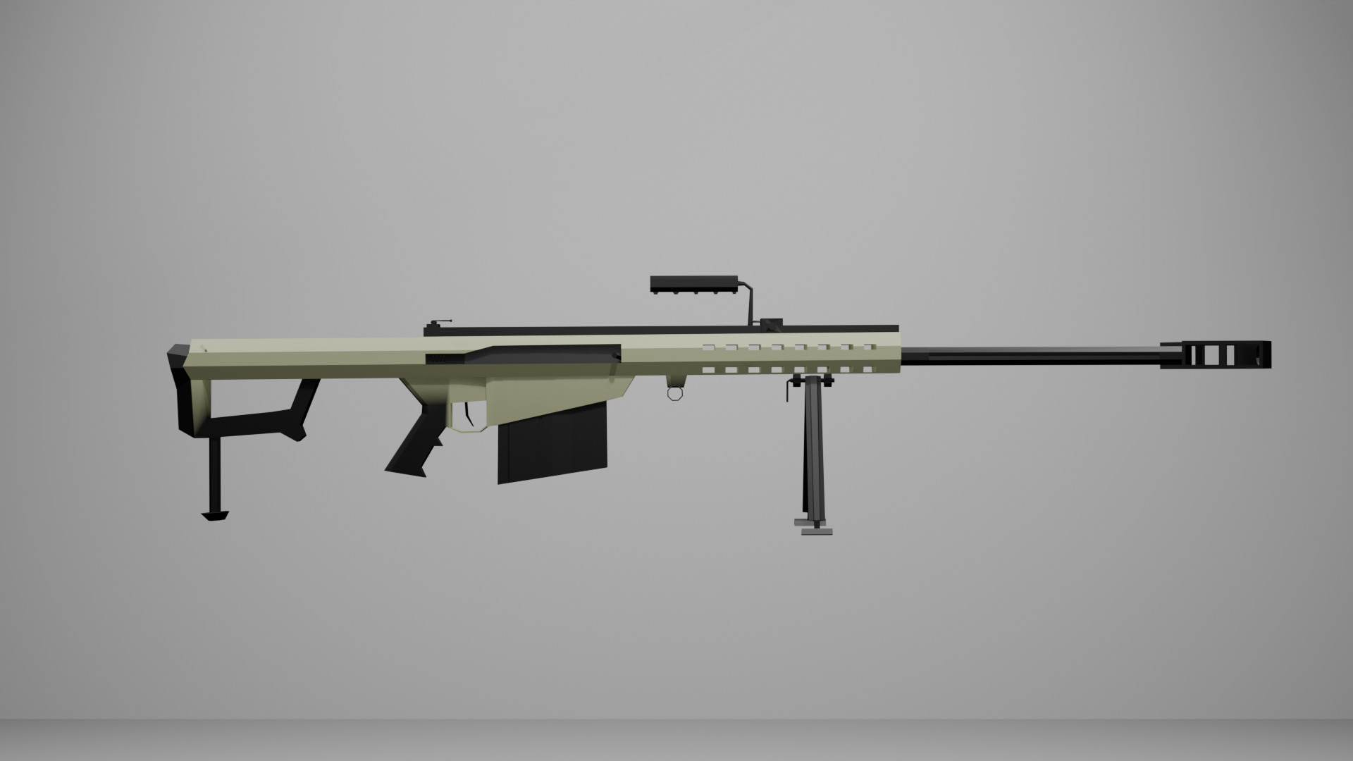 Low-Poly Weapon Pack - Ready for Action Free low-poly 3D model_4