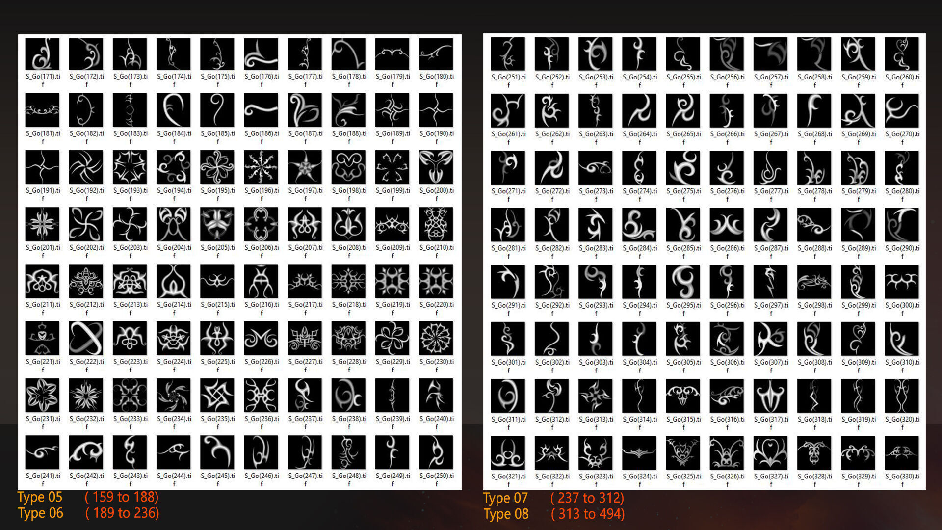 812 Brushes-Architectural Kitbash-Gothic- Imm-Vdm-Alphas Low-poly 3D model_5