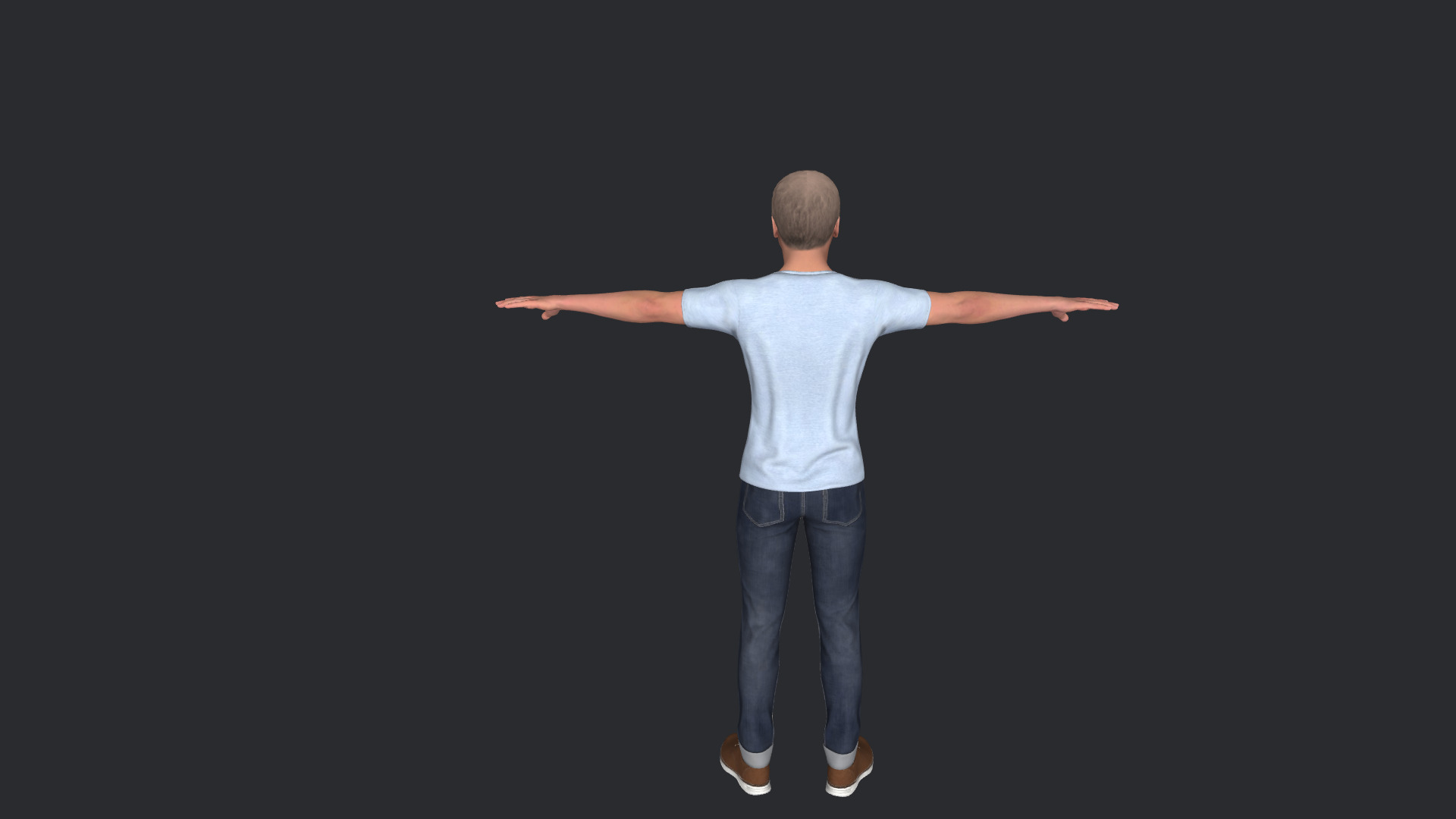 Joe Biden Hyper Realistic Full Body  Rigged 3D Character 3D model_9