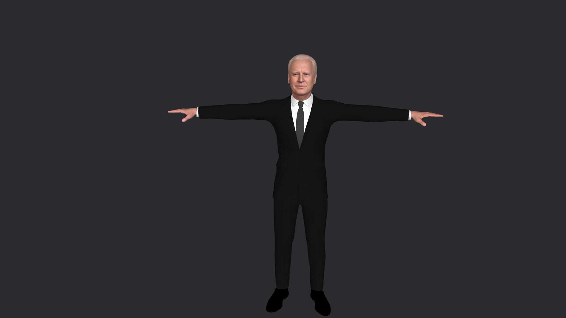 Joe Biden Hyper Realistic Full Body  Rigged 3D Character 3D model_10