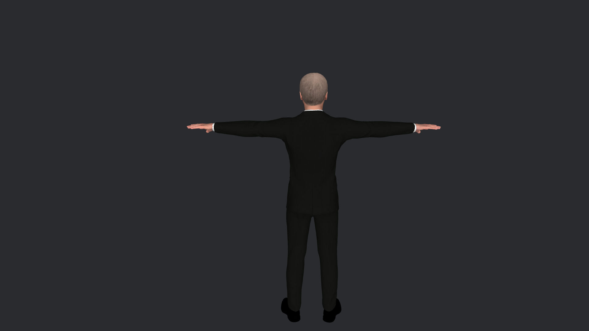 Joe Biden Hyper Realistic Full Body  Rigged 3D Character 3D model_11