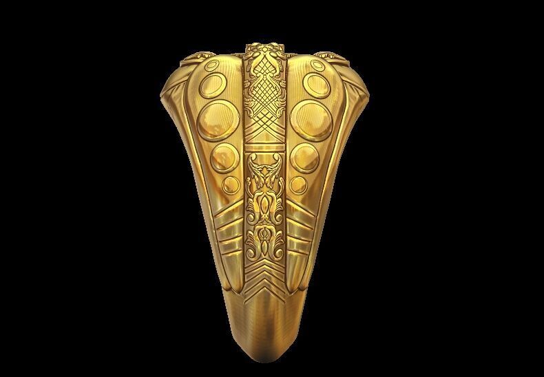 Ornament ring 4 3D print model_6