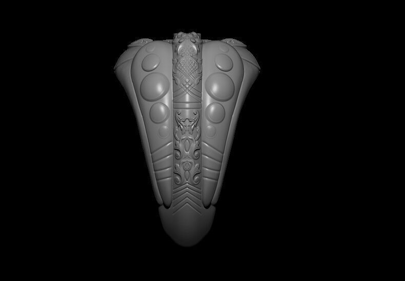 Ornament ring 4 3D print model_2