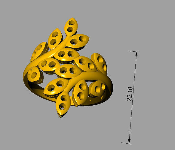 Simple Ring Design Free 3D print model