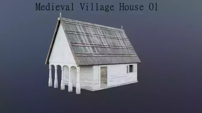 Medieval Village - House 01