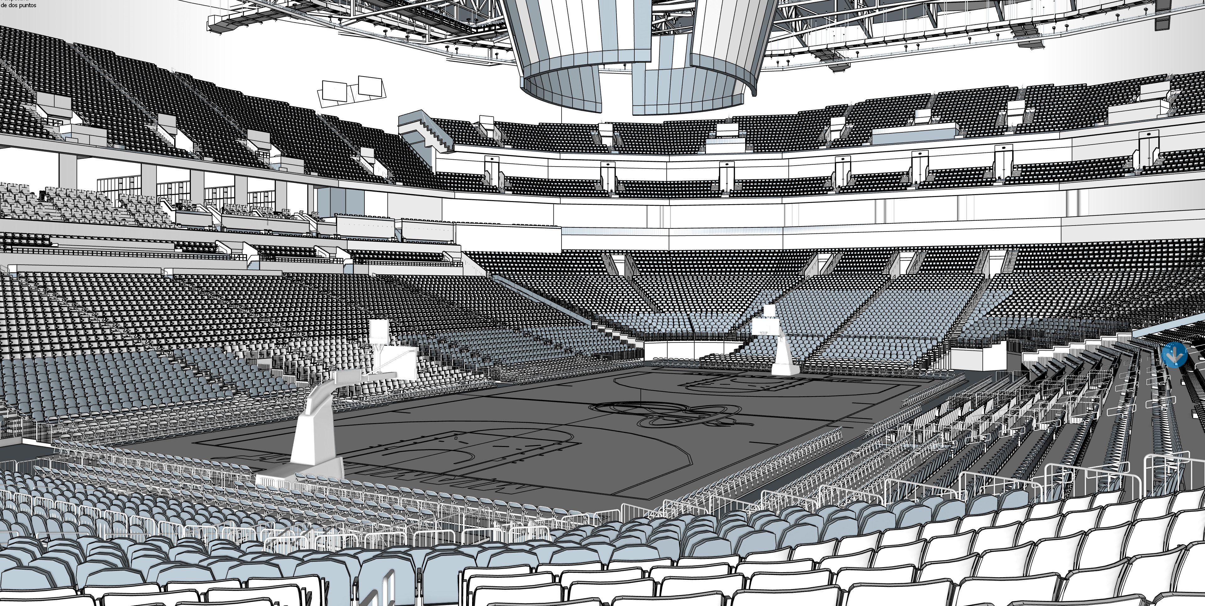 Kaseya Center 3D model_1