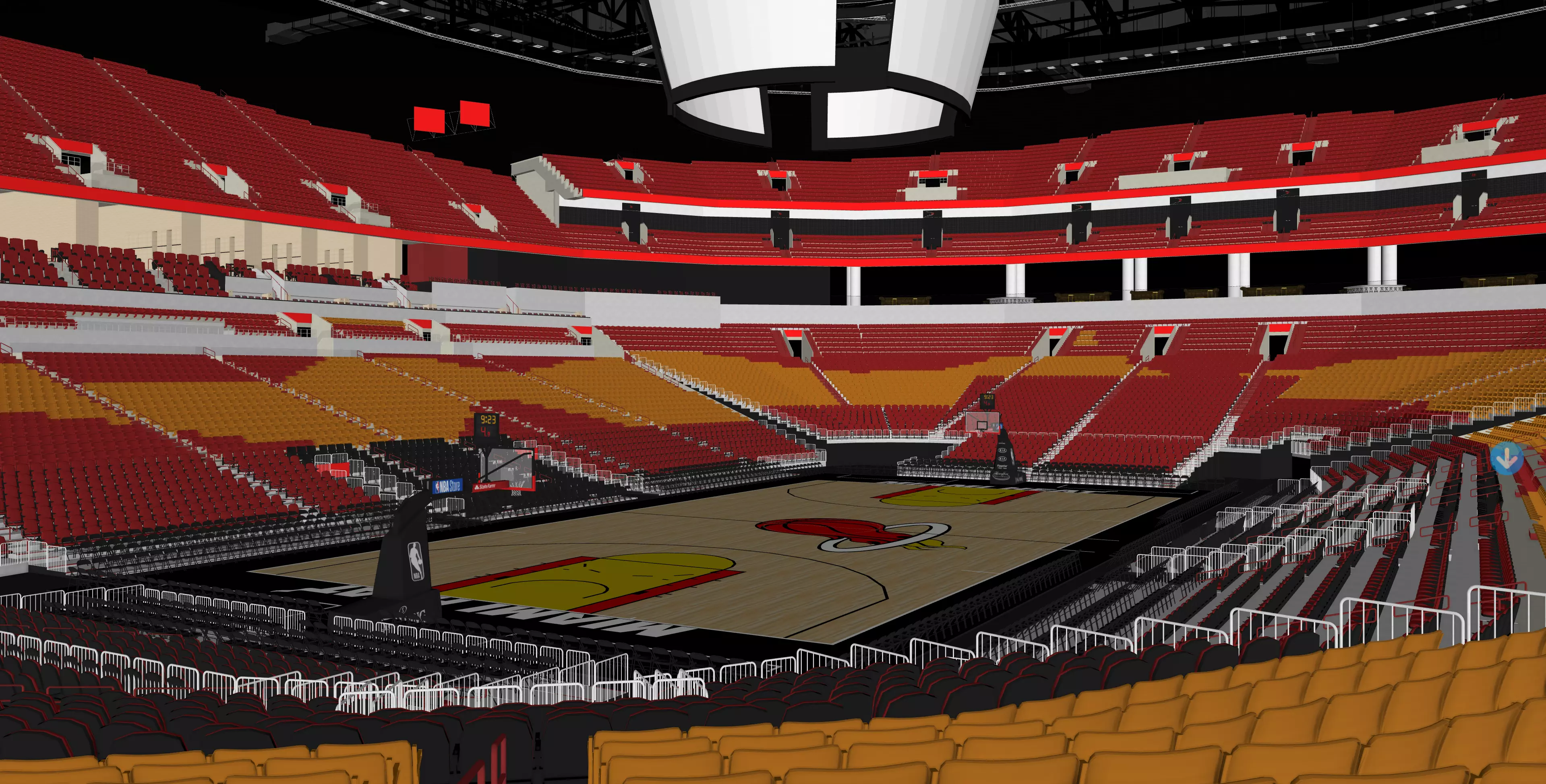 Kaseya Center 3D model_0