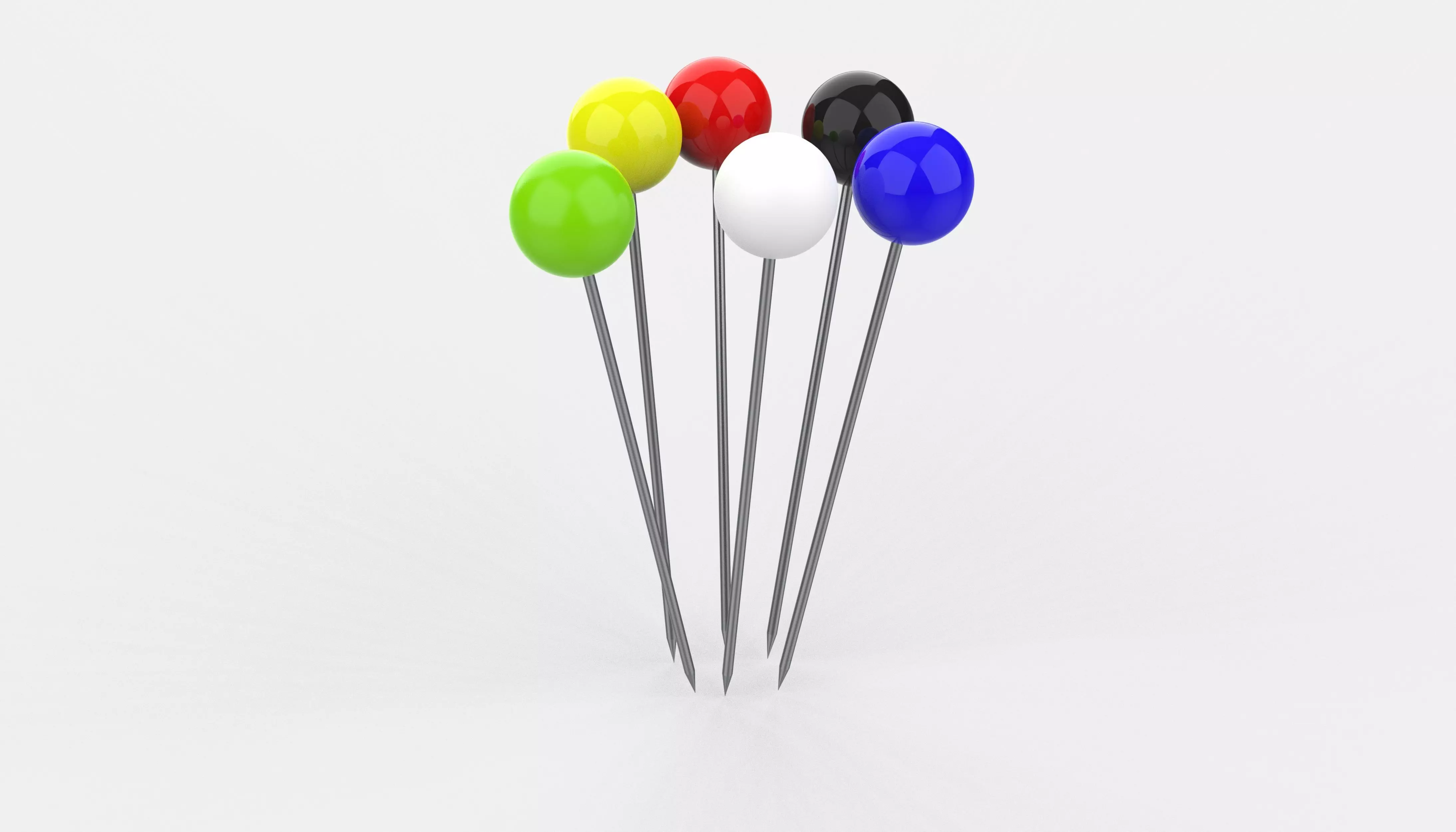 Sewing Pin 3D model