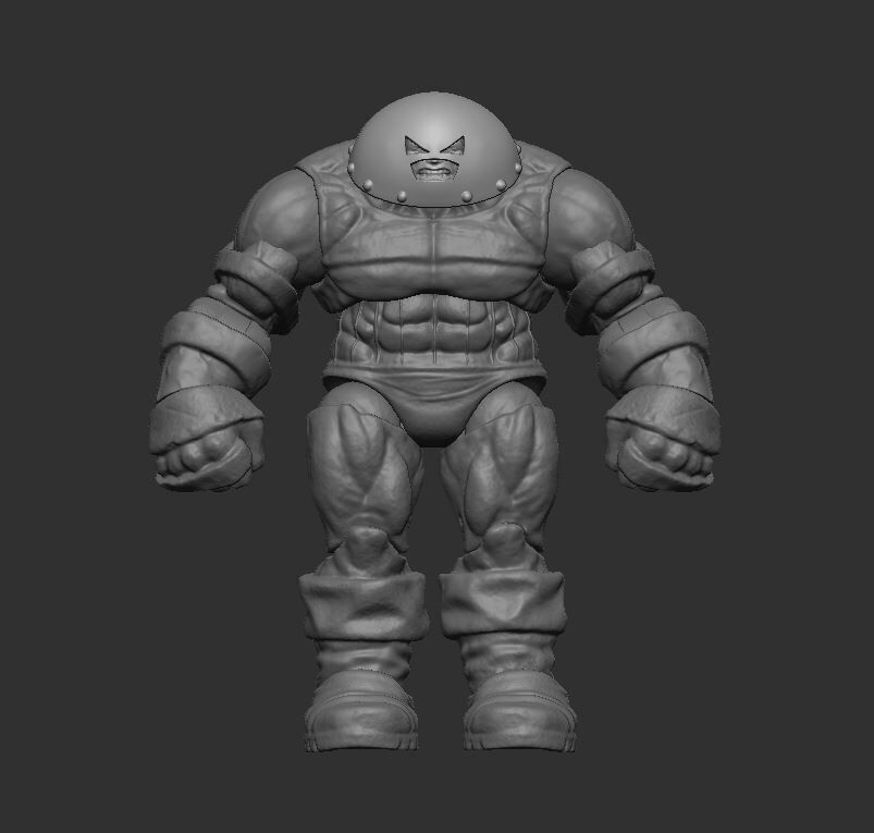 Marvel select Juggernaut- 3d scanned toy for educational purpose 3D print model_1