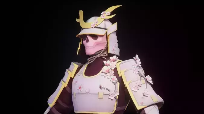SAKURA SAMURAI 3D MODEL