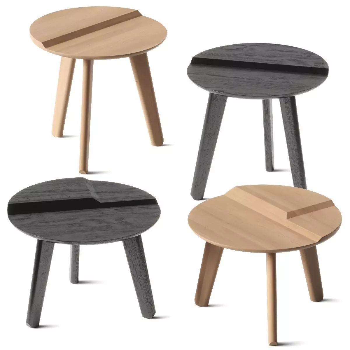 Scandinavian Spaces - TERRANE - coffee tables 3D model_0