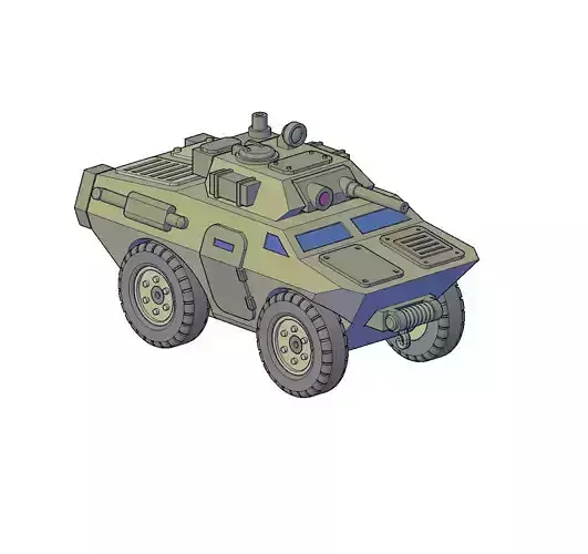 APC ARMORED VEHICLE Miniature