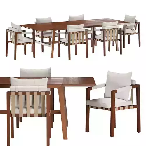 Kathy dinning group 3D model