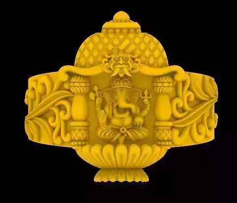 GANESH JI 3D MODEL 3D print model