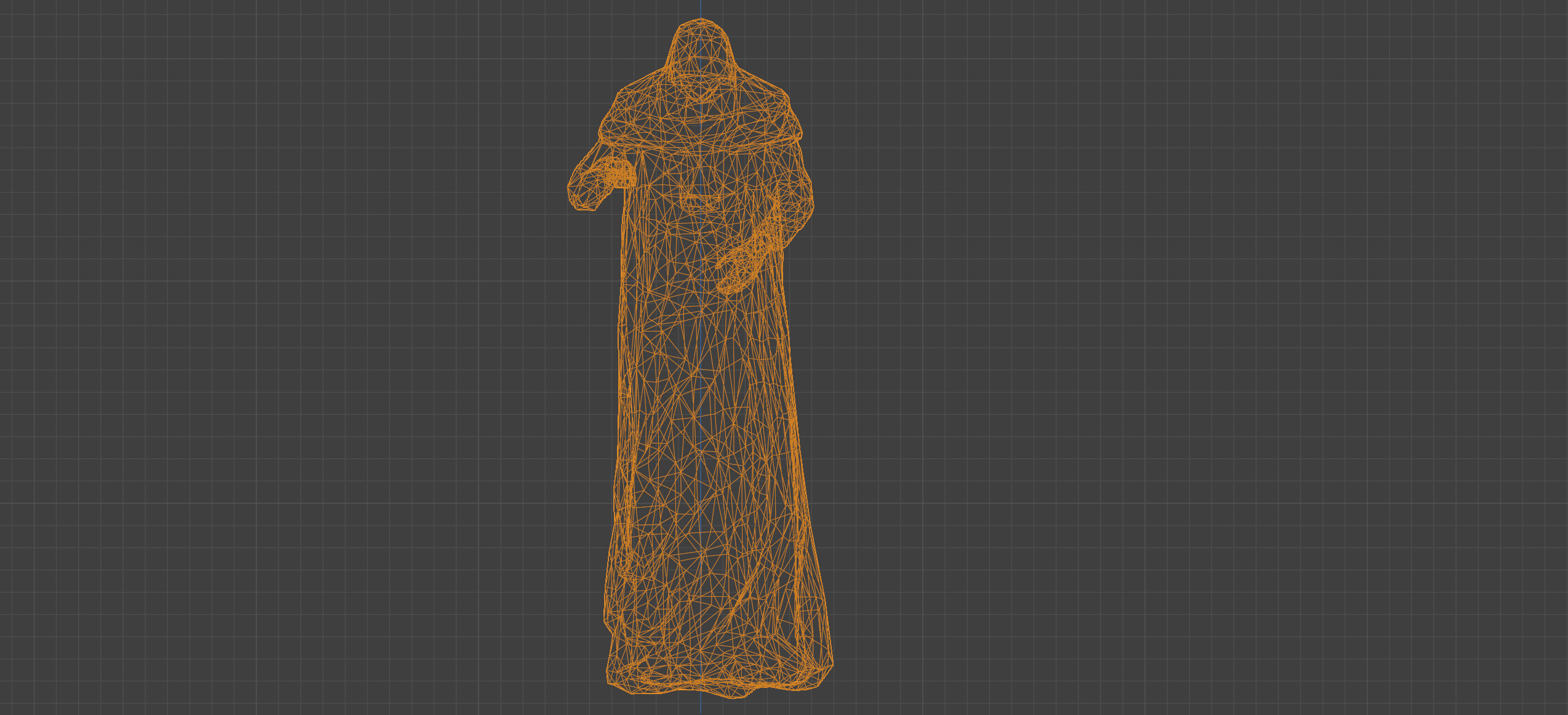 Elven Statue - The Witcher 3 Blood and Wine Free low-poly 3D model_1