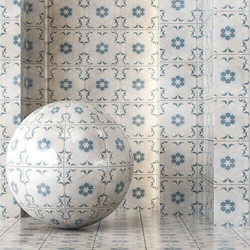 Moroccan Tile Textures 4K - Seamless Texture