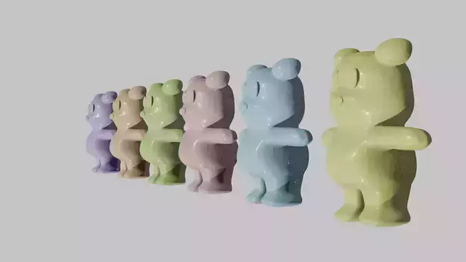 Rigged Gummy Bear