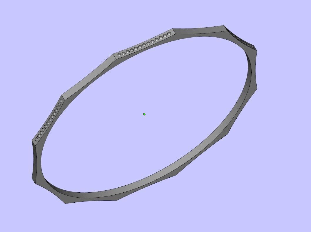 Bangle Bracelet 3D print model_1