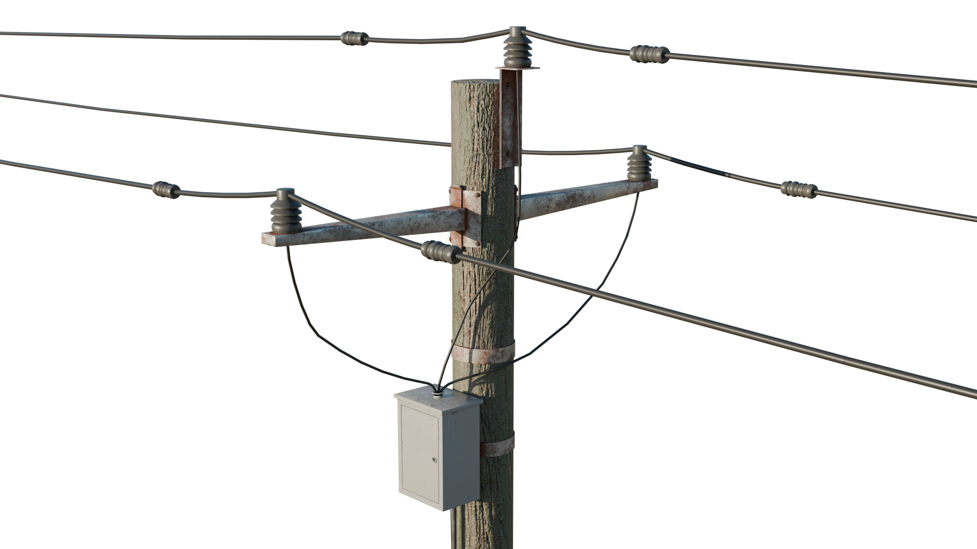 Street Light 3D model_3