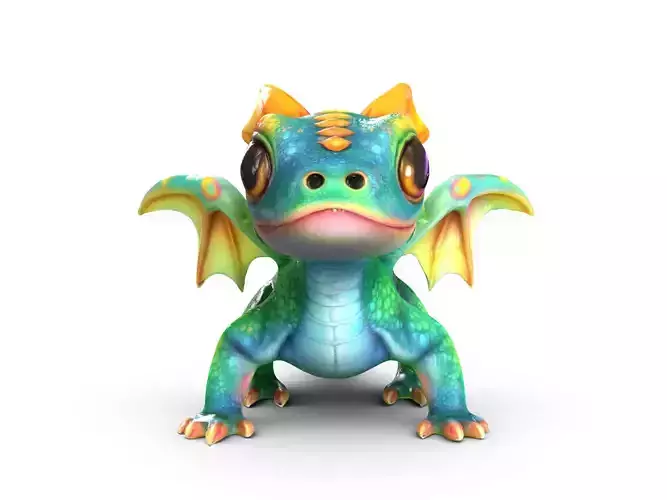Adorable Baby Dragon 3