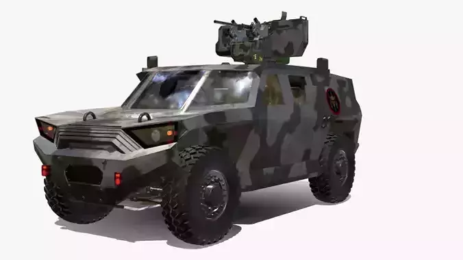 conceito Veiculo Blindado 4x4 Bope