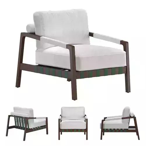 Kathy seating system armchair 3D model