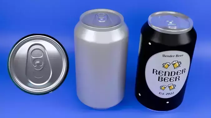 Aluminum Soda Can  3D model
