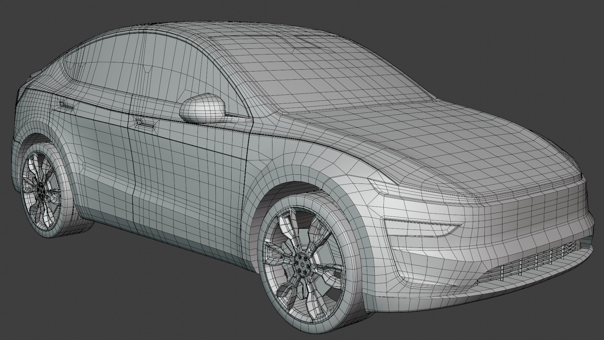 Tesla Juniper and Luxeed S7 3D Model Collection_5