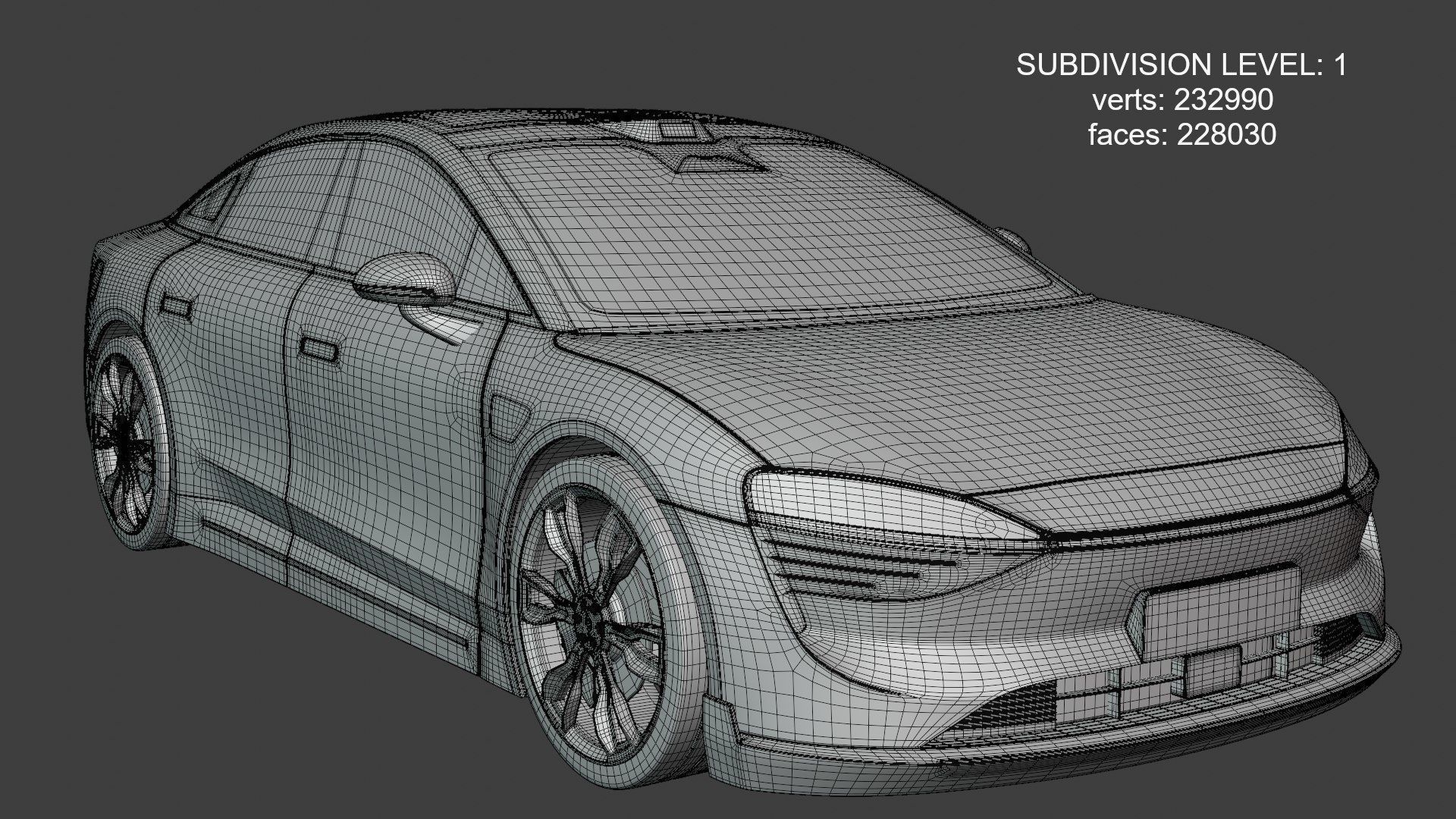 Tesla Juniper and Luxeed S7 3D Model Collection_2