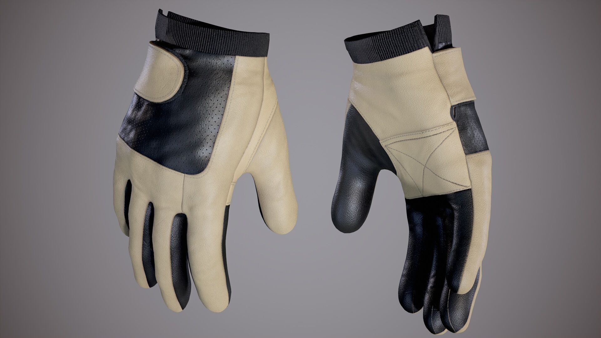 FPS Arms Pack 01b Low-poly 3D model_32