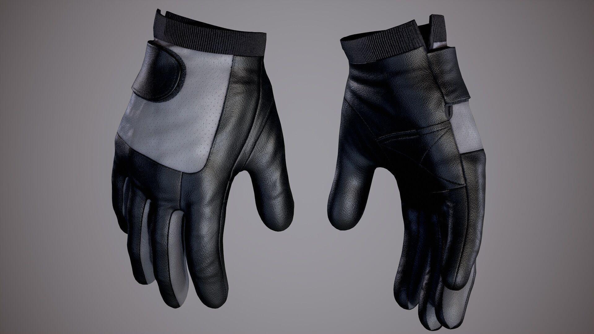 FPS Arms Pack 01b Low-poly 3D model_17