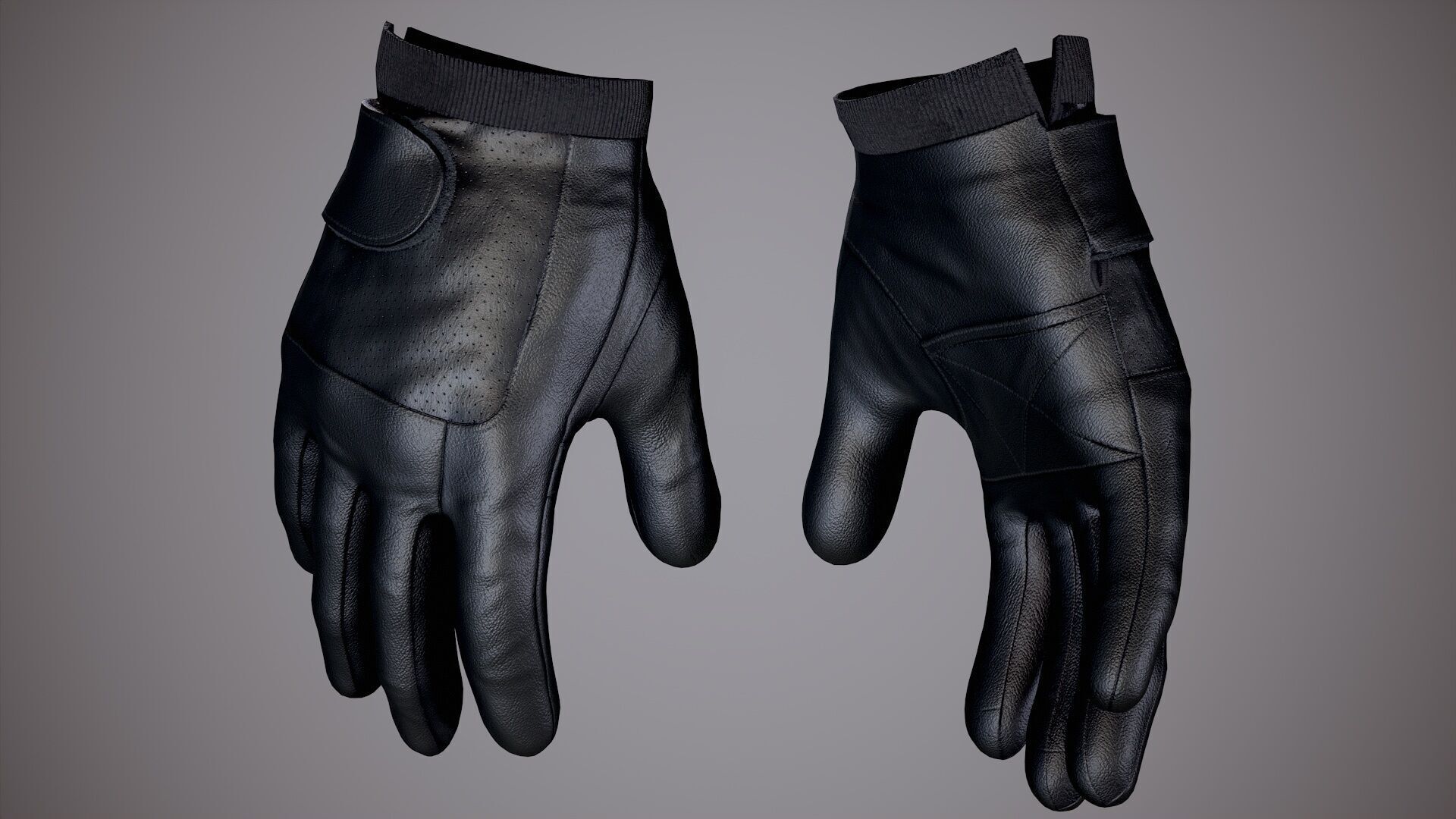 FPS Arms Pack 01b Low-poly 3D model_18